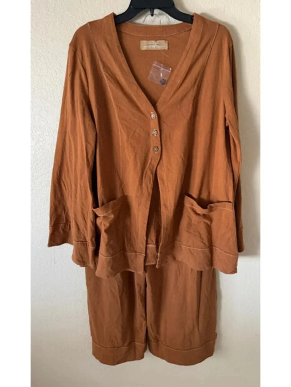 New free people Strada Pant Set size L NWT